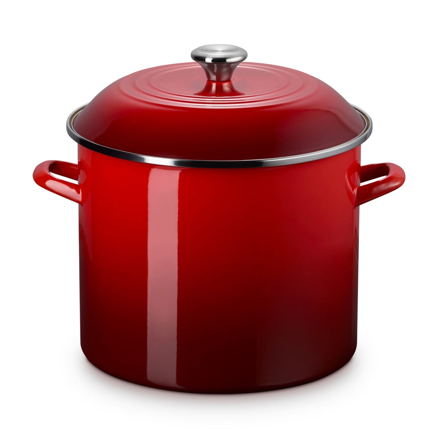 16QT ENAMEL ON STEEL COVERED STOCKPOT