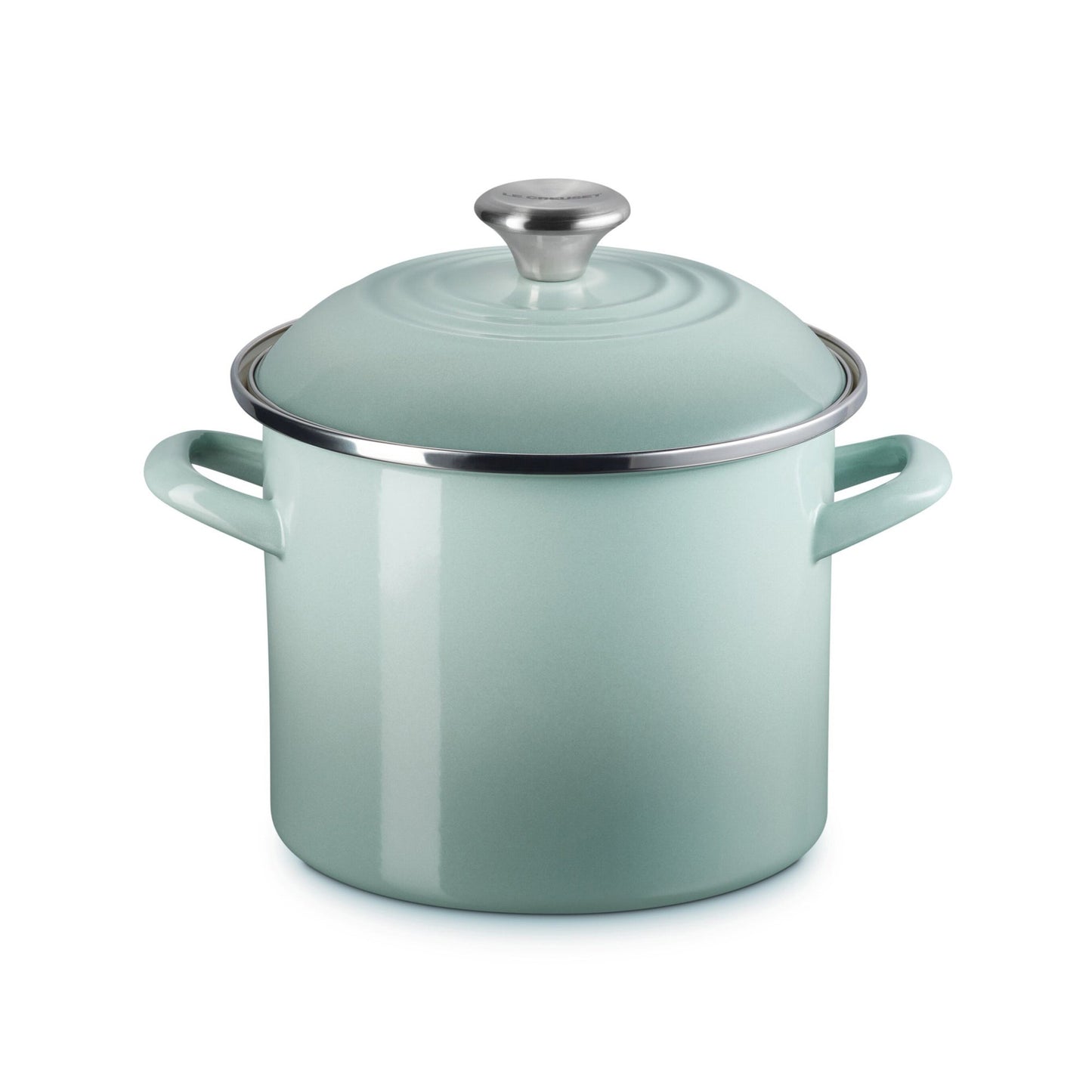 6QT ENAMEL ON STEEL COVERED STOCKPOT