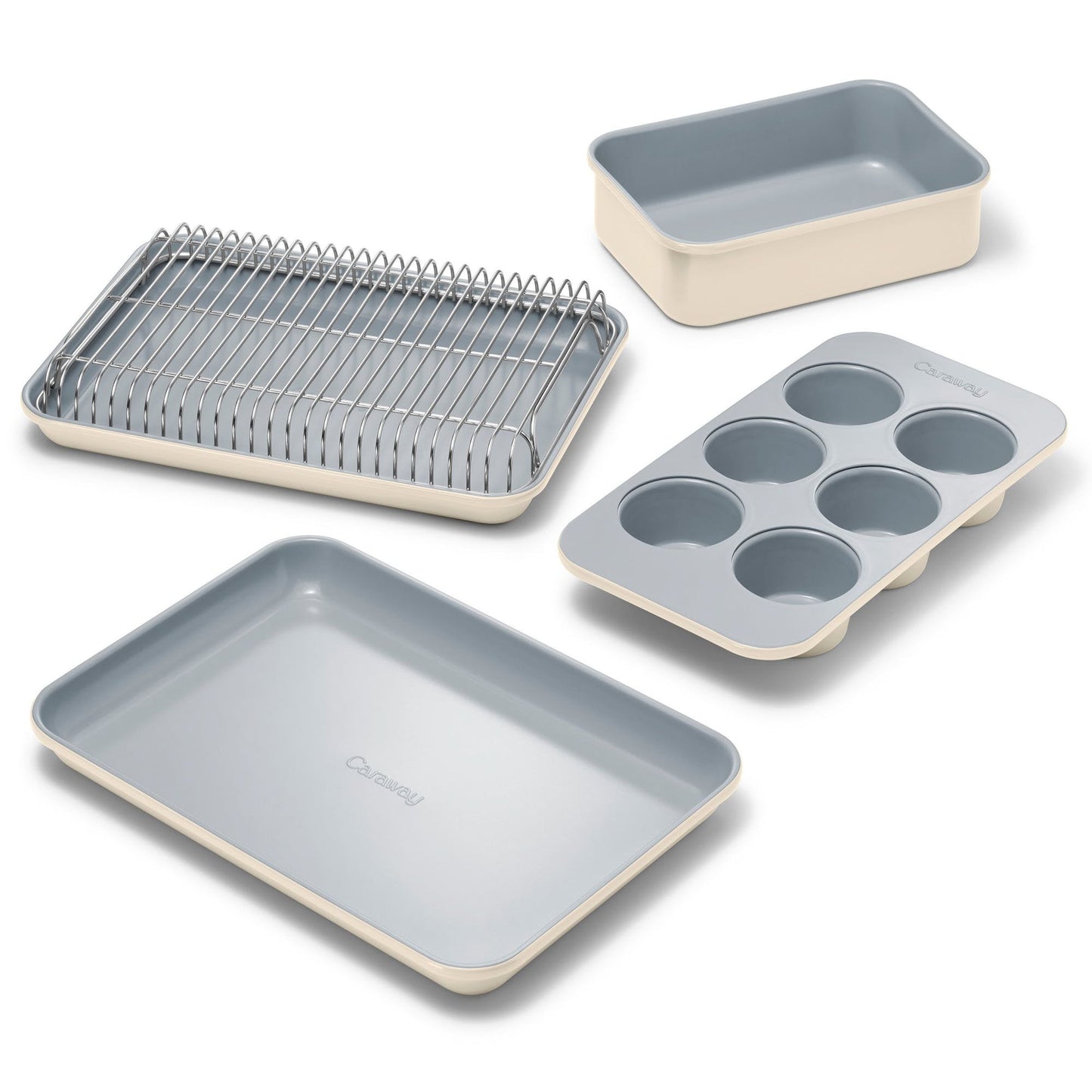 MINI BAKEWARE SET W/ STORAGE ORGANIZER