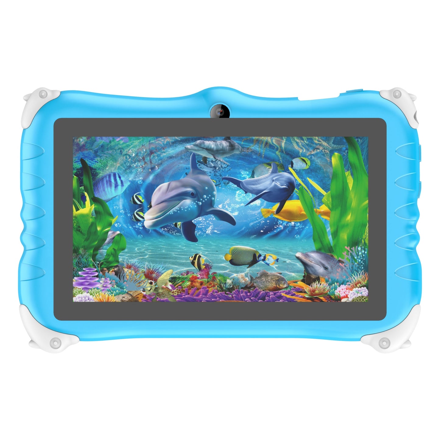 7" TABLET W/ ANDROID & BLUETOOTH BLUE