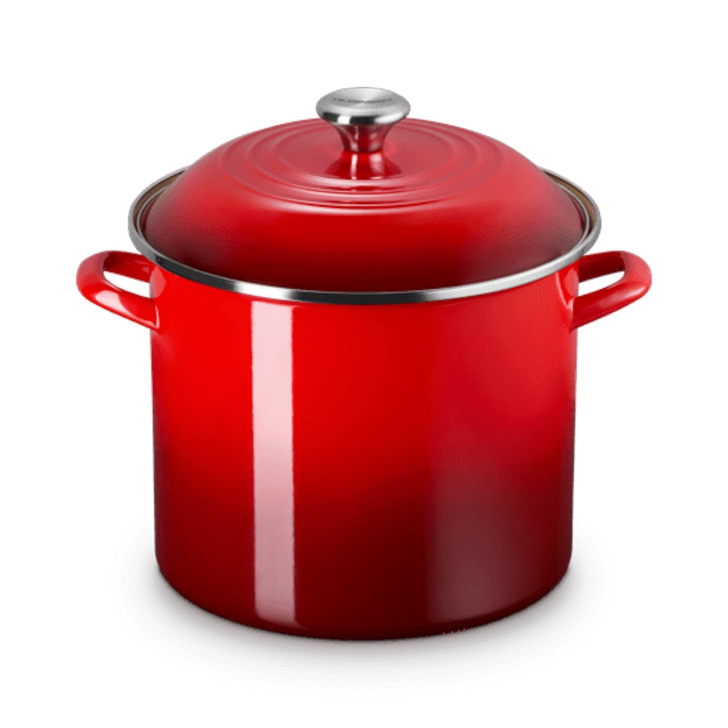 12QT ENAMEL ON STEEL CLASSIC STOCKPOT W/ LID