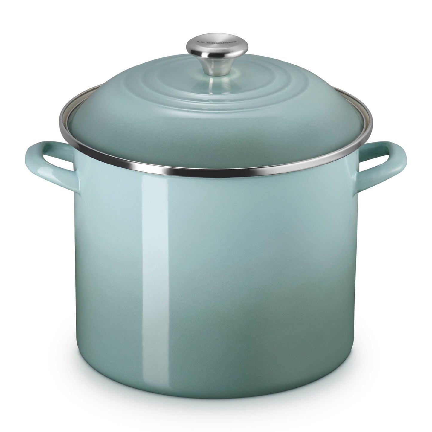 12QT ENAMEL ON STEEL CLASSIC STOCKPOT W/ LID