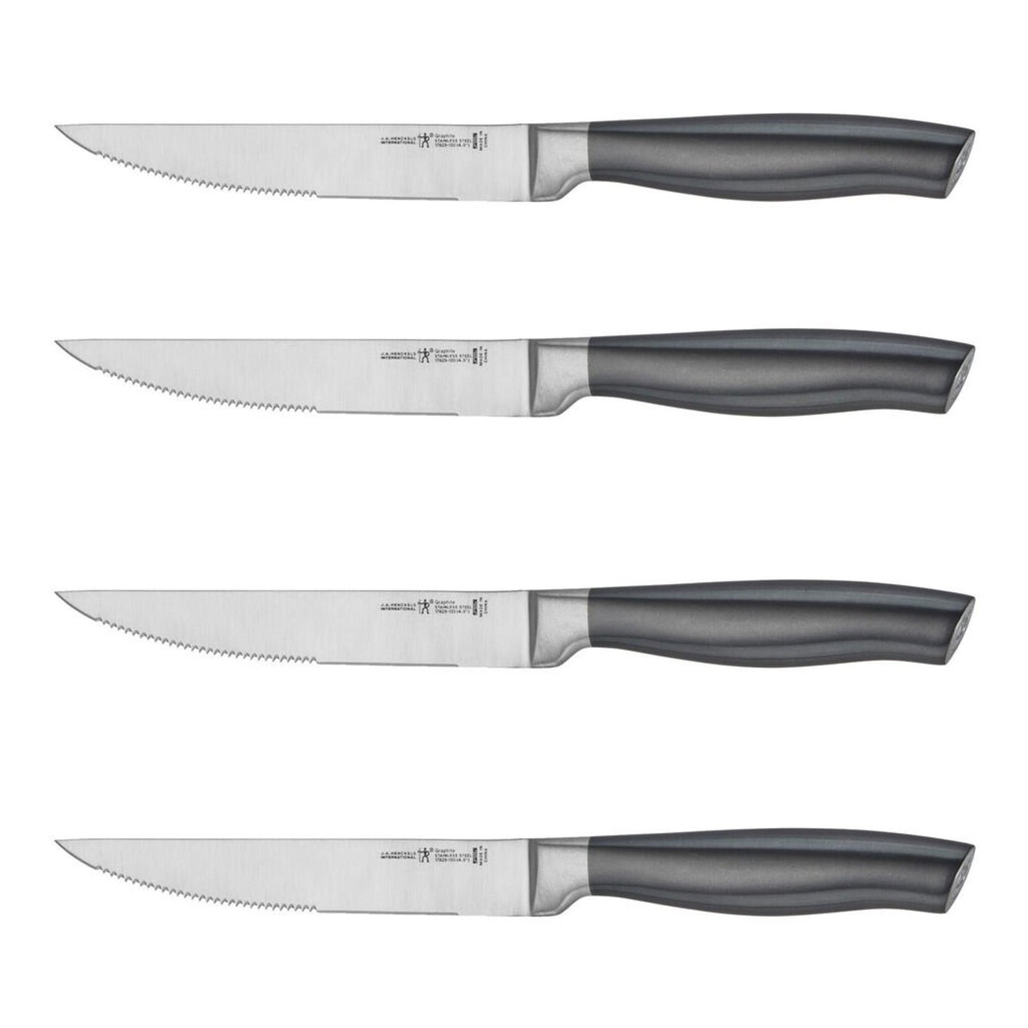 GRAPHITE 4PC STEAK KNIFE SET