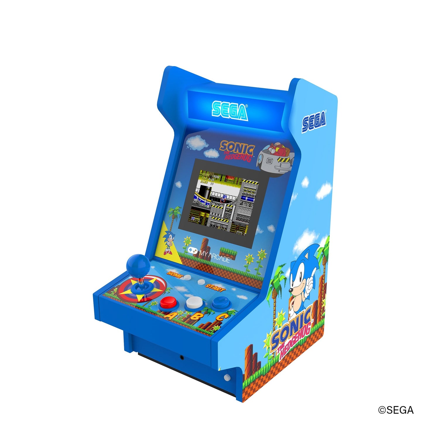SONIC THE HEDGEHOG MIGHTY PORTABLE RETRO ARCADE PLAYER