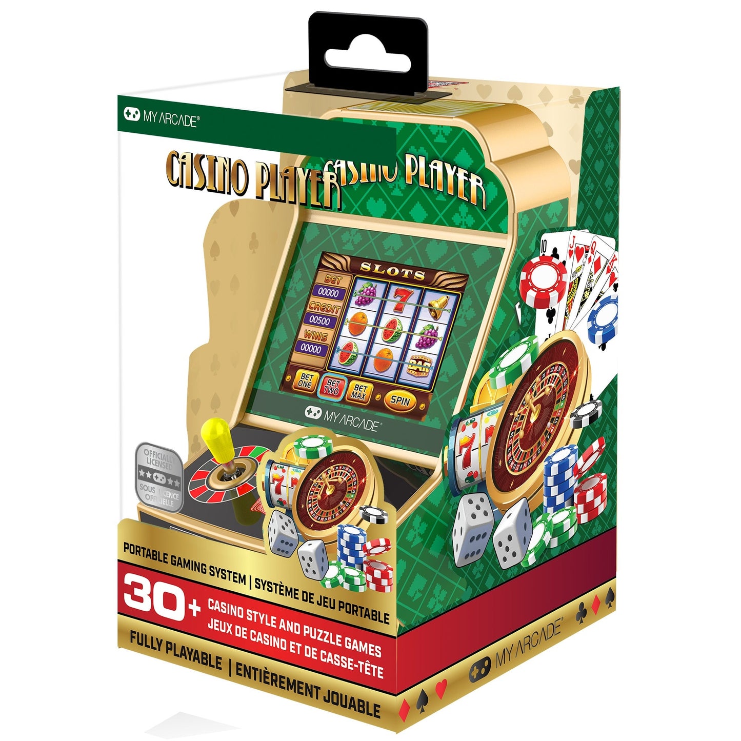 CASINO PLAYER PORTABLE GAMING SYSTEM