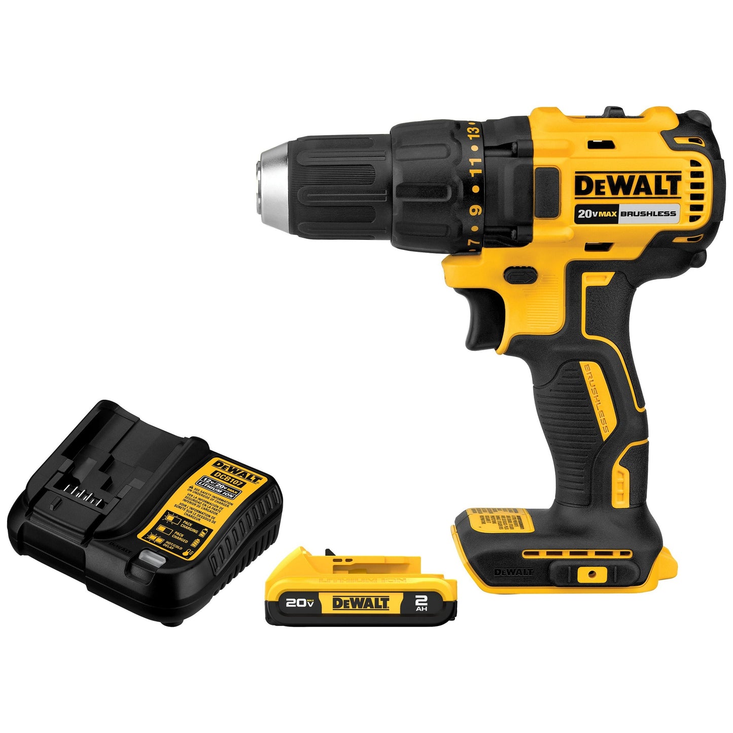 20V MAX COMPACT BRUSHLESS DRILL DRIVER