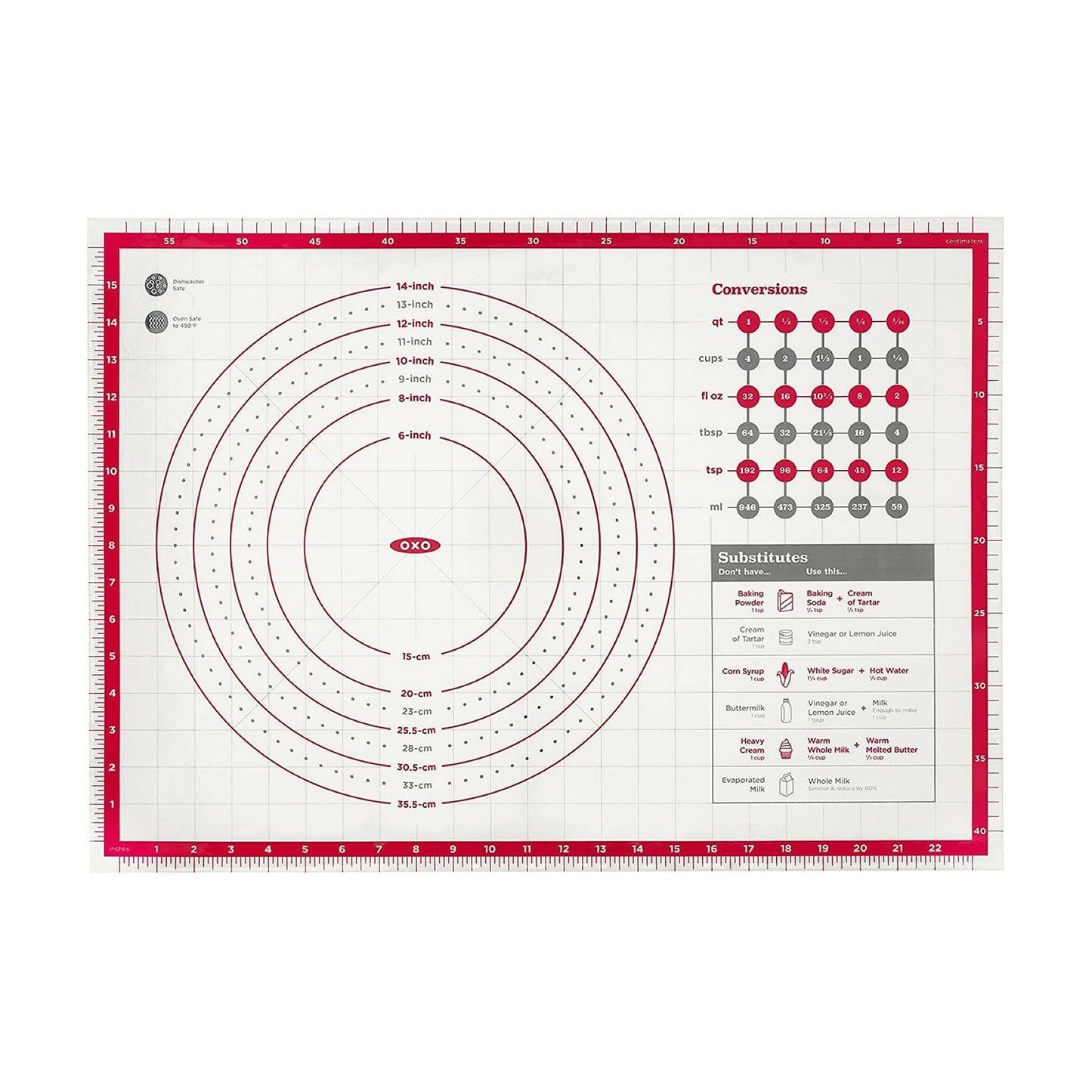 GOOD GRIPS SILICONE PASTRY MAT