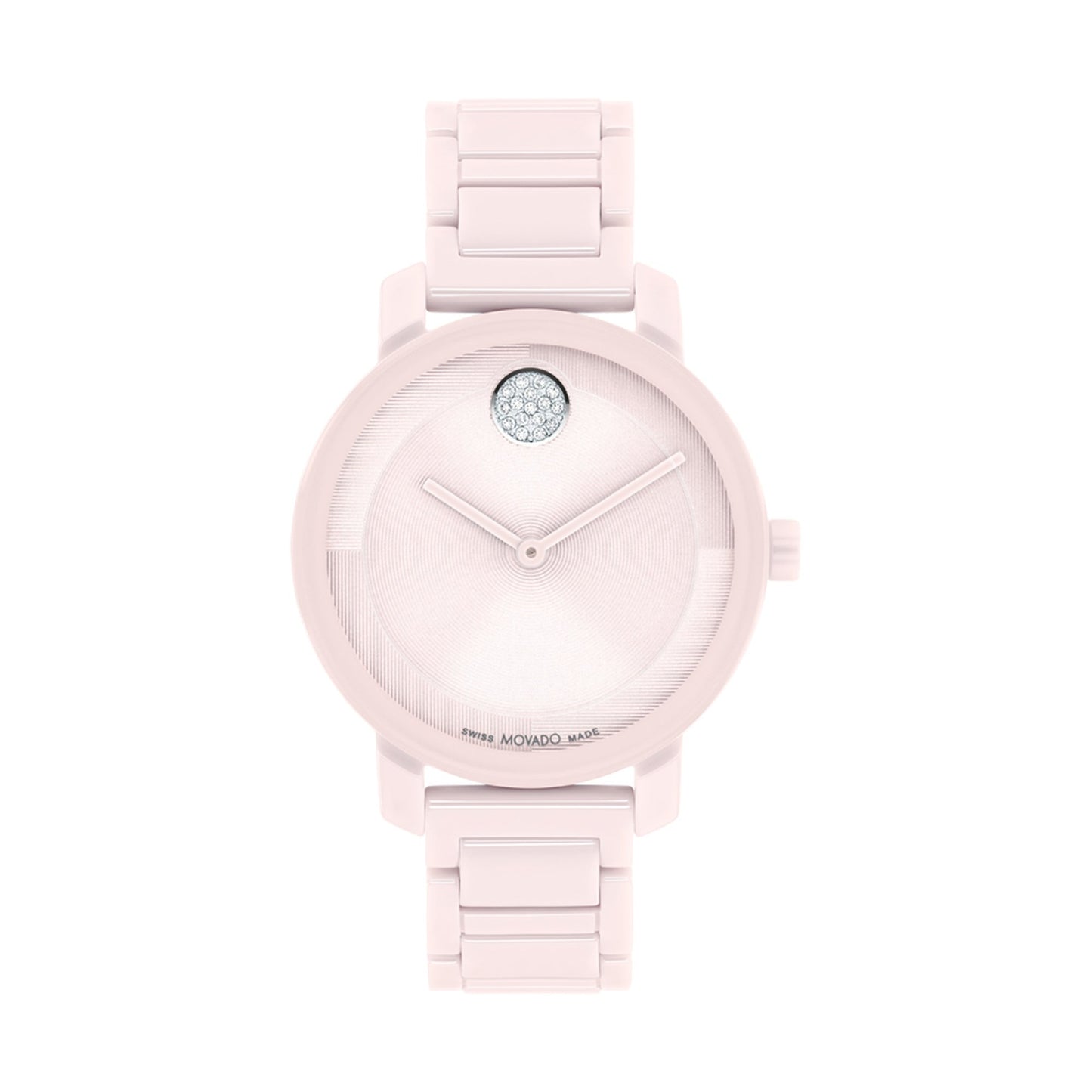 LADIES BOLD EVOLUTION 2.0 BLUSH PINK CERAMIC WATCH BLUSH DIAL