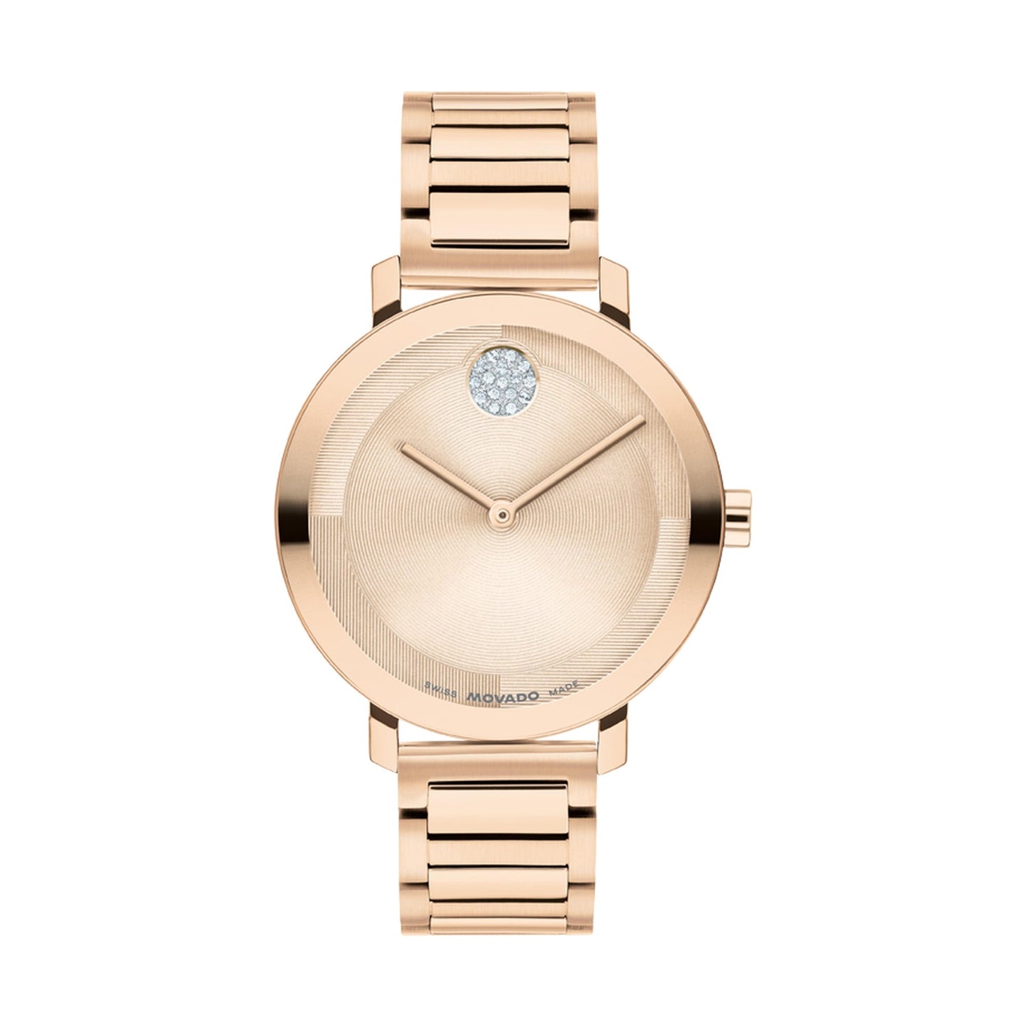 LADIES BOLD EVOLUTION 2.0 ROSE GOLD-TONE STAINLESS STEEL WATCH ROSE GOLD DIAL