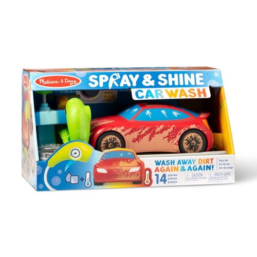 SPRAY & SHINE CAR WASH AGES 3-6 YEARS