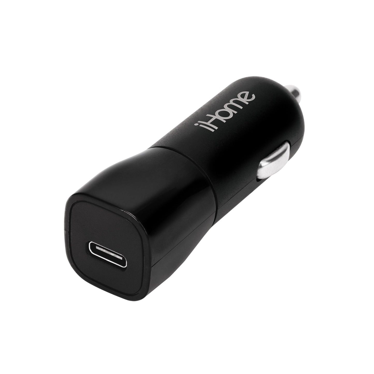 CAR CHARGER + TYPE-C TO LIGHTNING DURASTRAIN CABLE BLACK