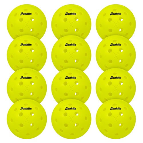 X-40 OUTDOOR PICKLEBALLS - 12-PACK