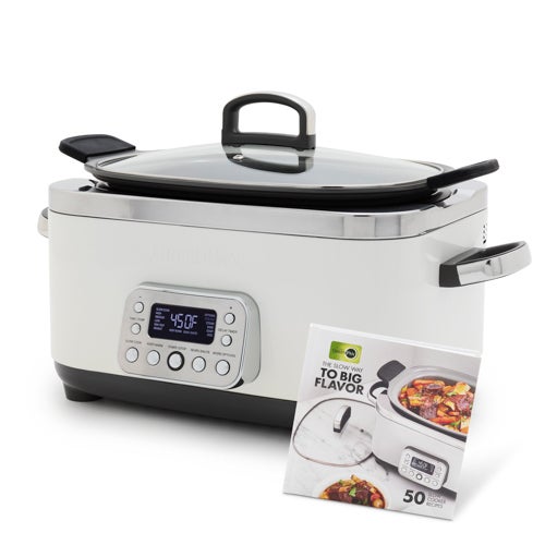 ELITE 14-IN-1 6QT SLOW COOKER CLOUD CREAM
