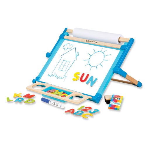 DELUXE DOUBLE SIDED TABLETOP EASEL AGES 3+ YEARS