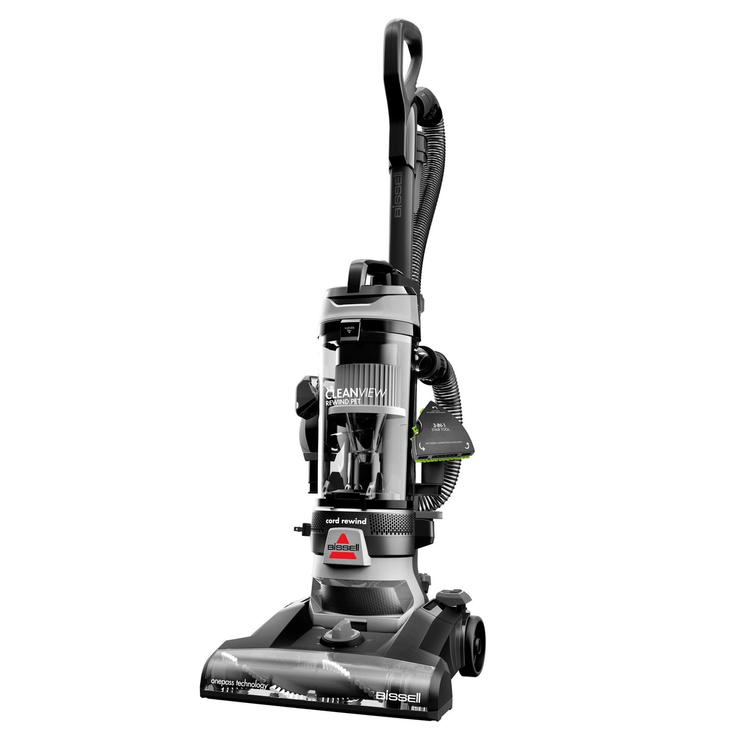 CLEANVIEW REWIND PET UPRIGHT VACUUM CLEANER