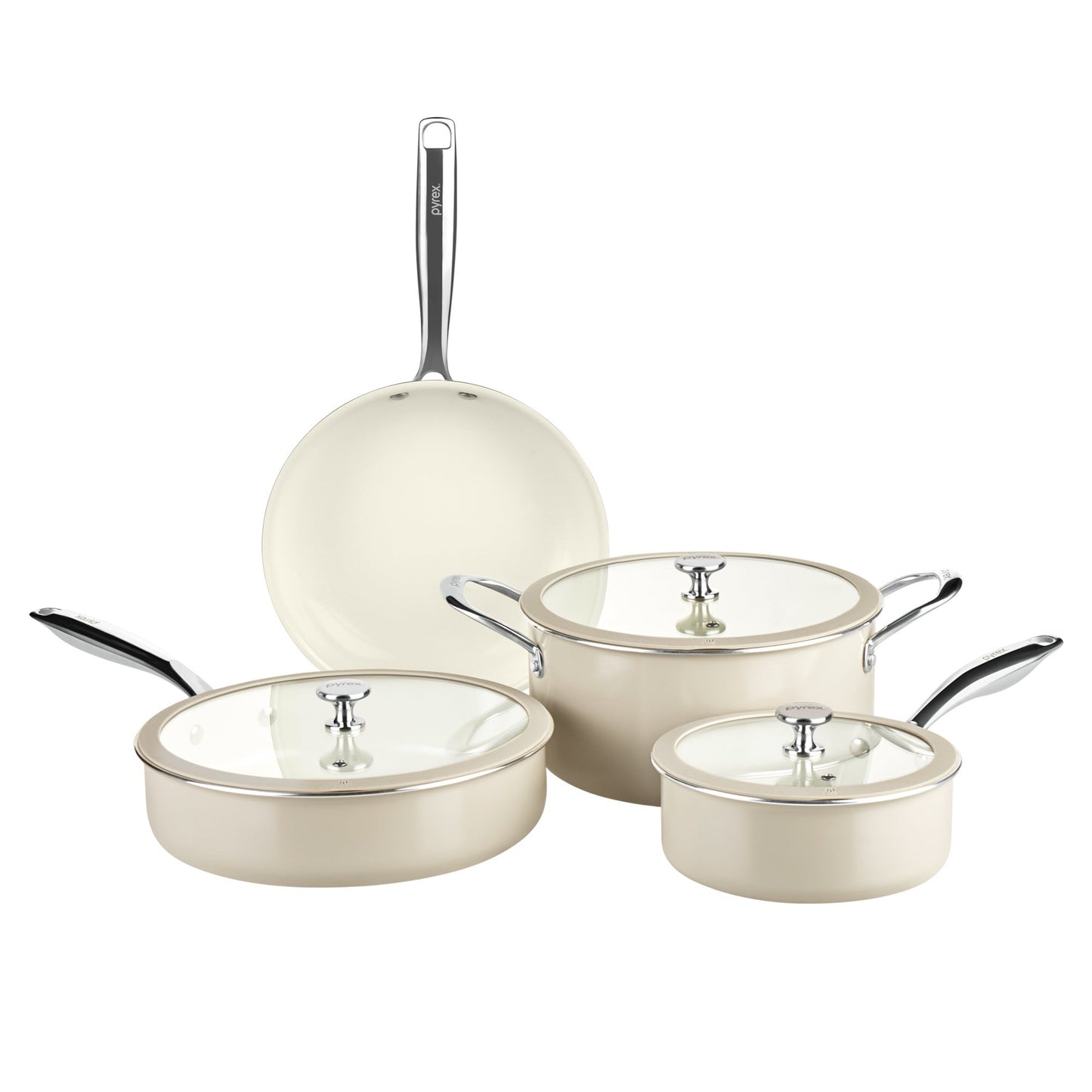 7PC COOK IT CERAMIC COOKWARE SET