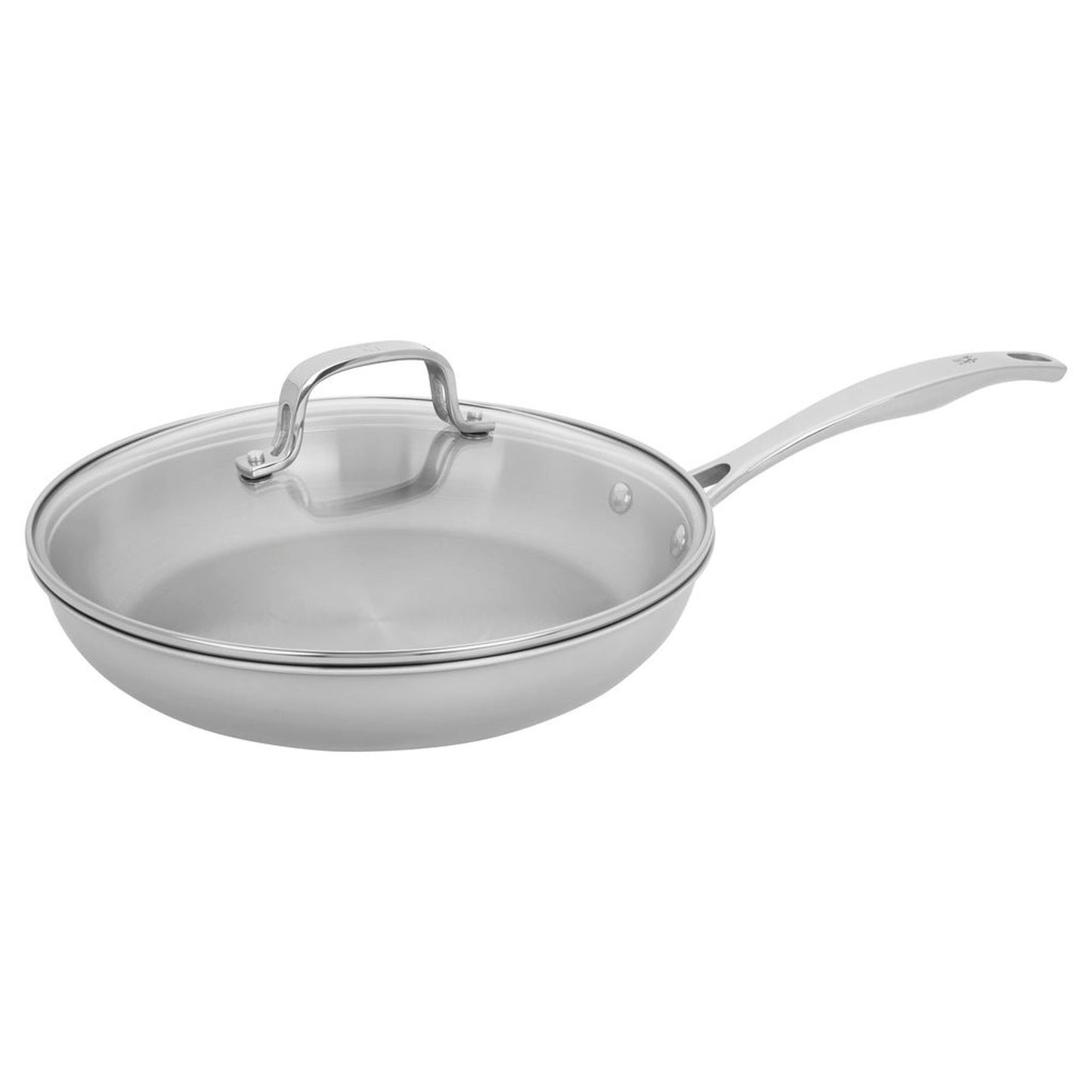 CLAD H3 10" STAINLESS STEEL FRYPAN W/ LID