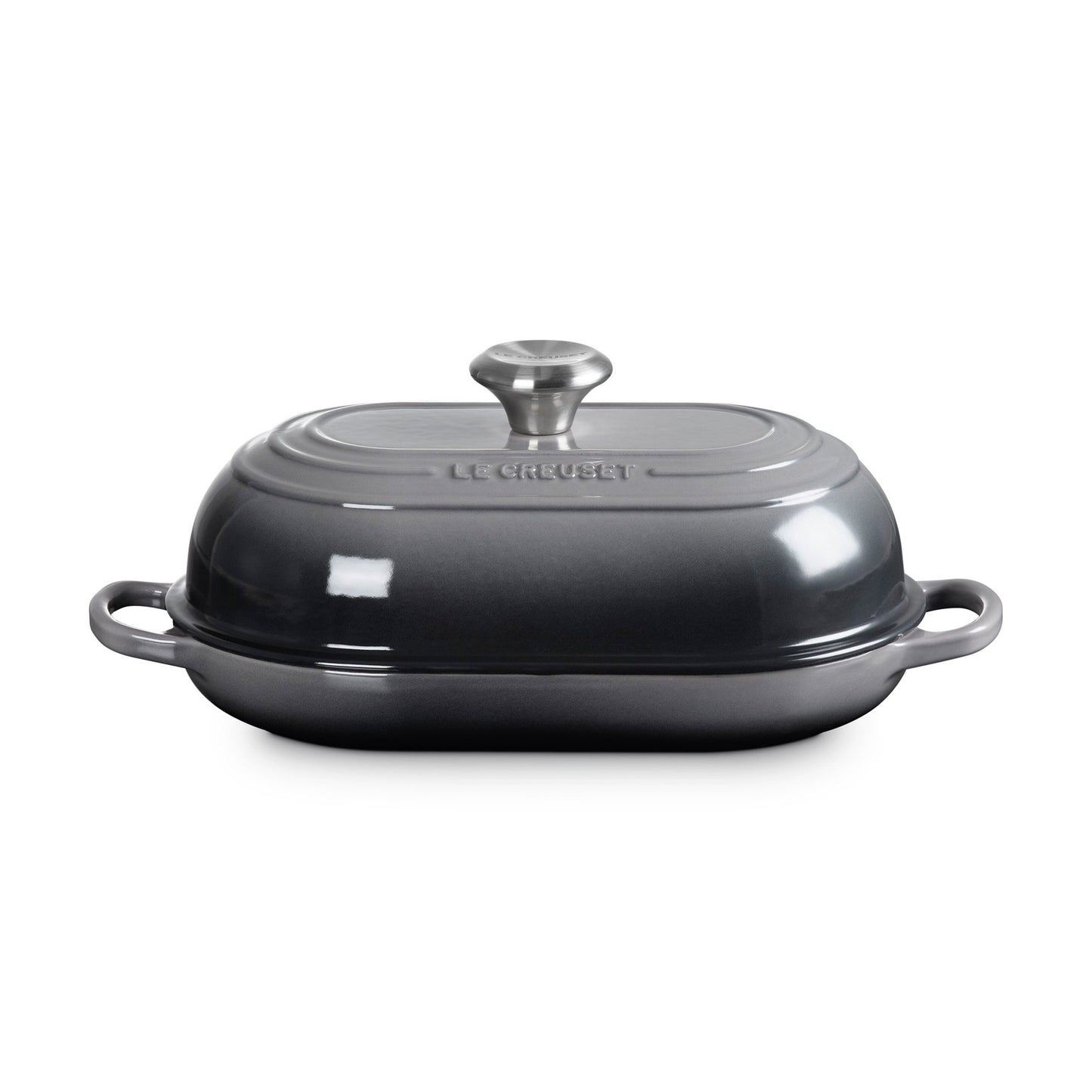 1.5QT SIGNATURE CAST IRON OVAL BREAD OVEN OYSTER