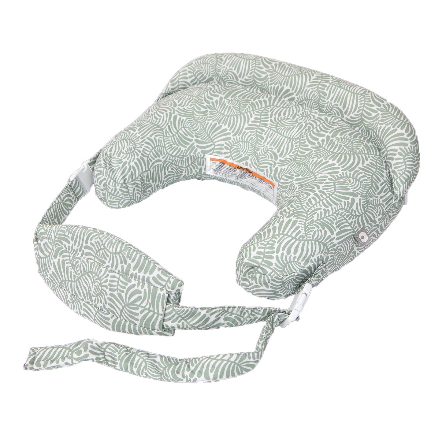 COMPLETE NURSING PILLOW, SAGE GREEN VINES