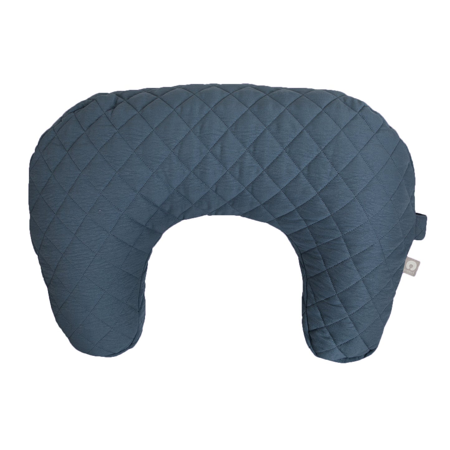BOPPY LUXE NURSING PILLOW QUILTED SLATE BLUE
