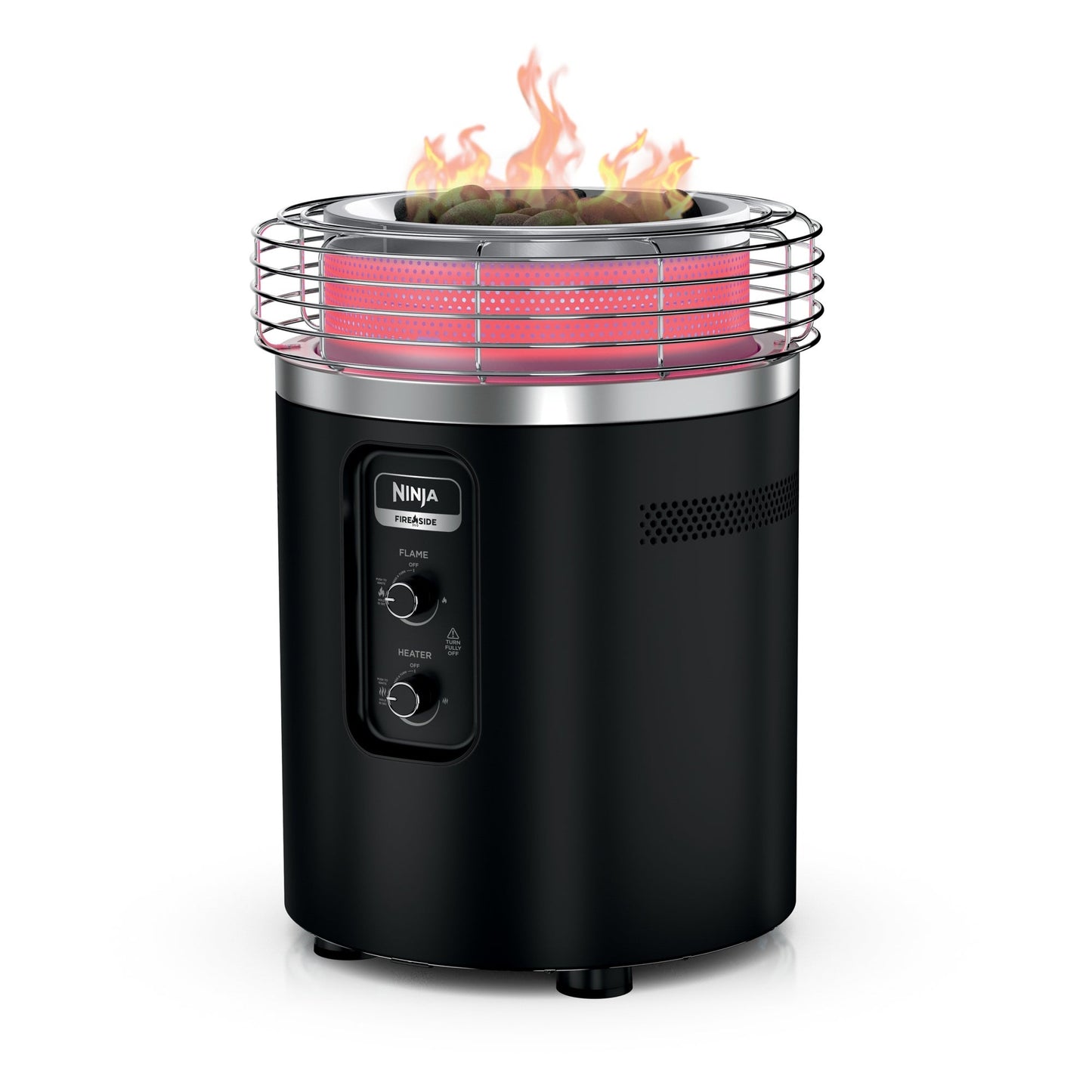 FIRESIDE360 OUTDOOR HEATER & FIRE PIT BLACK
