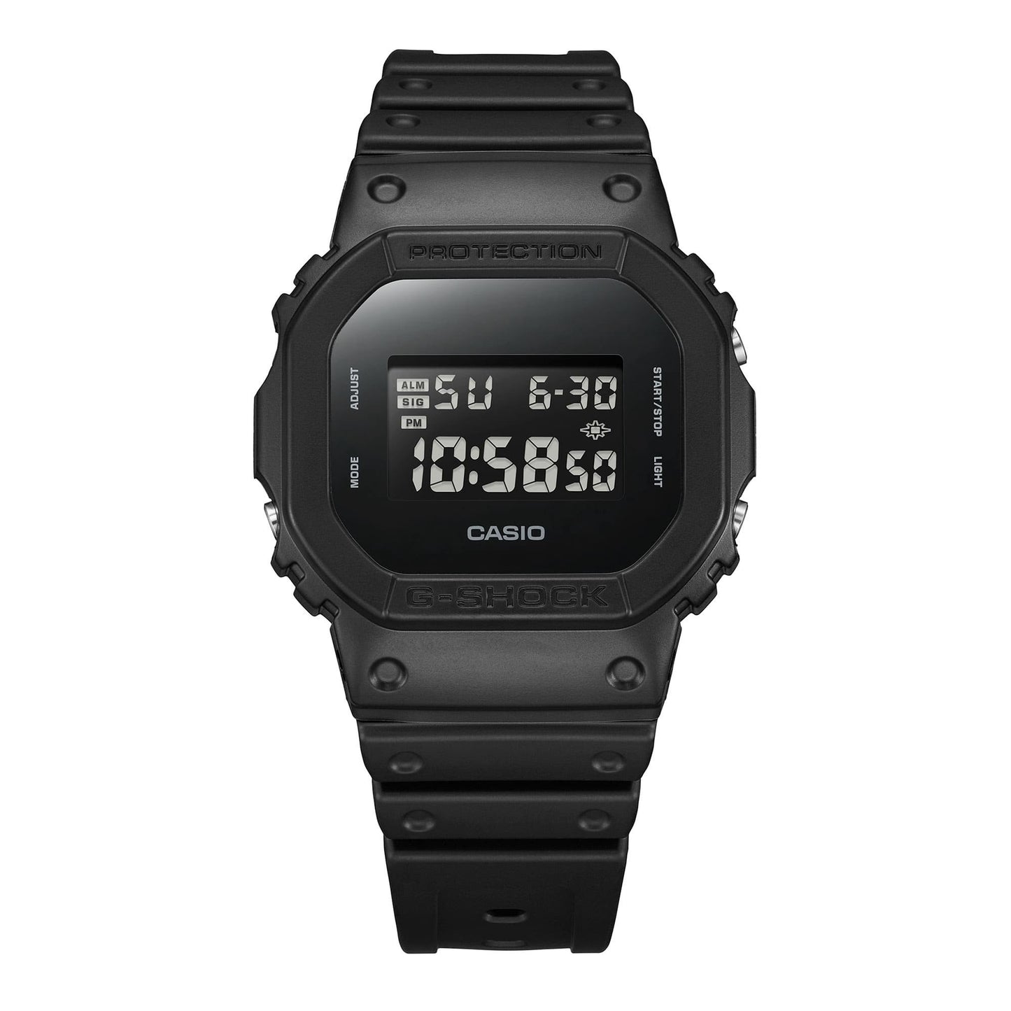 G-SHOCK SQUARE DIGITAL LED LIGHT RESIN WATCH