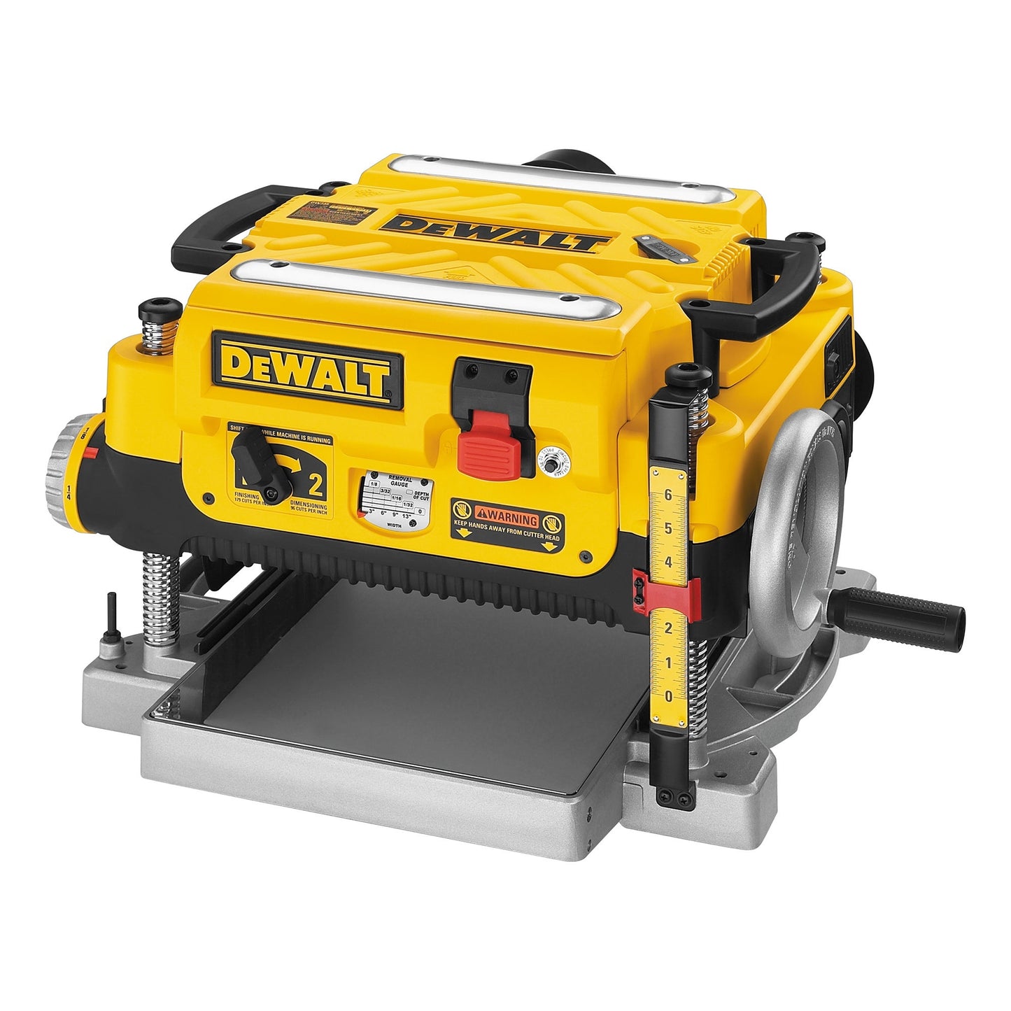 13" CORDED ELECTRIC THREE KNIFE TWO SPEED THICKNESS PLANER