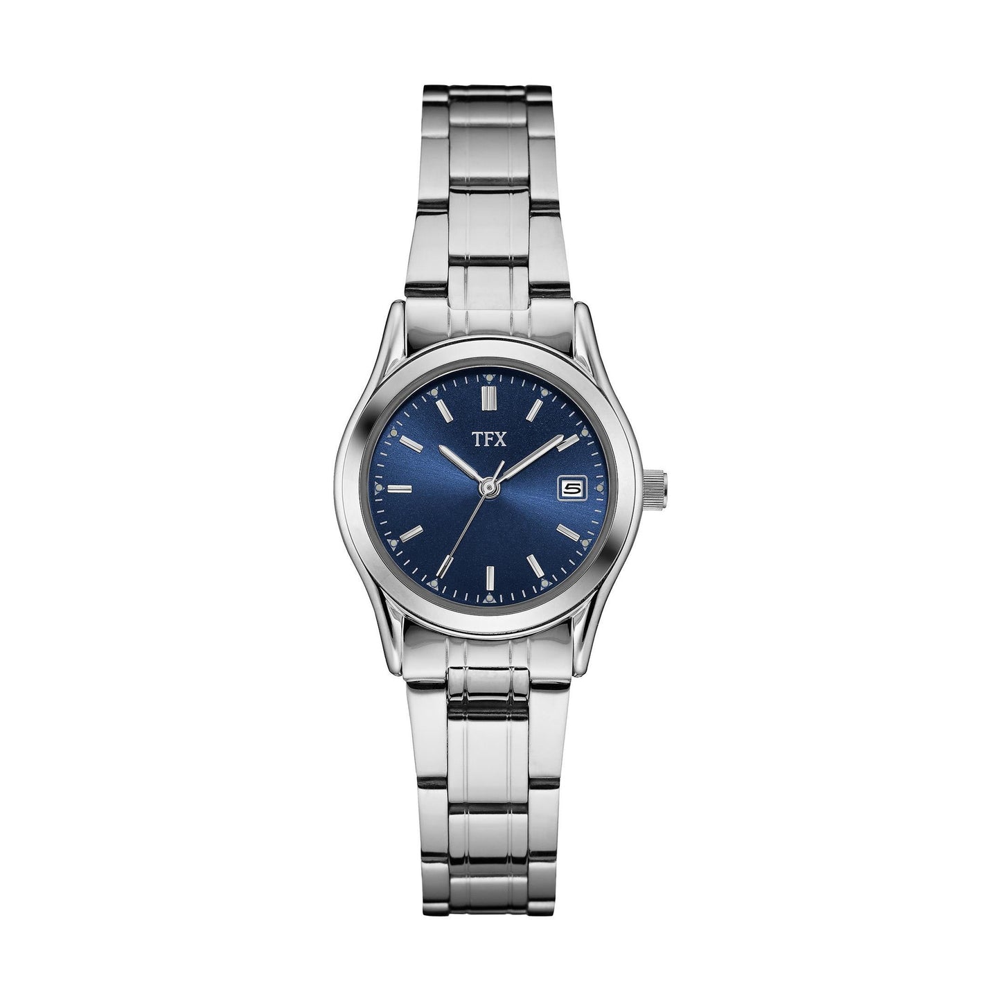 LADIES' TFX STAINLESS STEEL BRACELET, DIAL