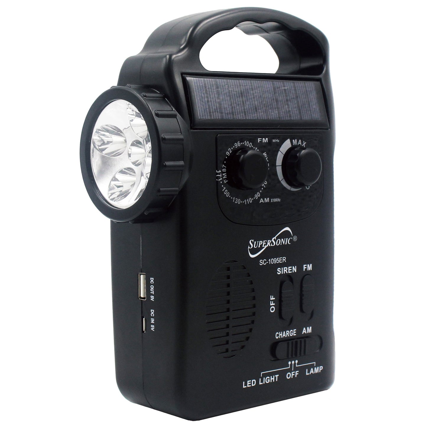 DYNAMO RADIO W/ FLASHLIGHT