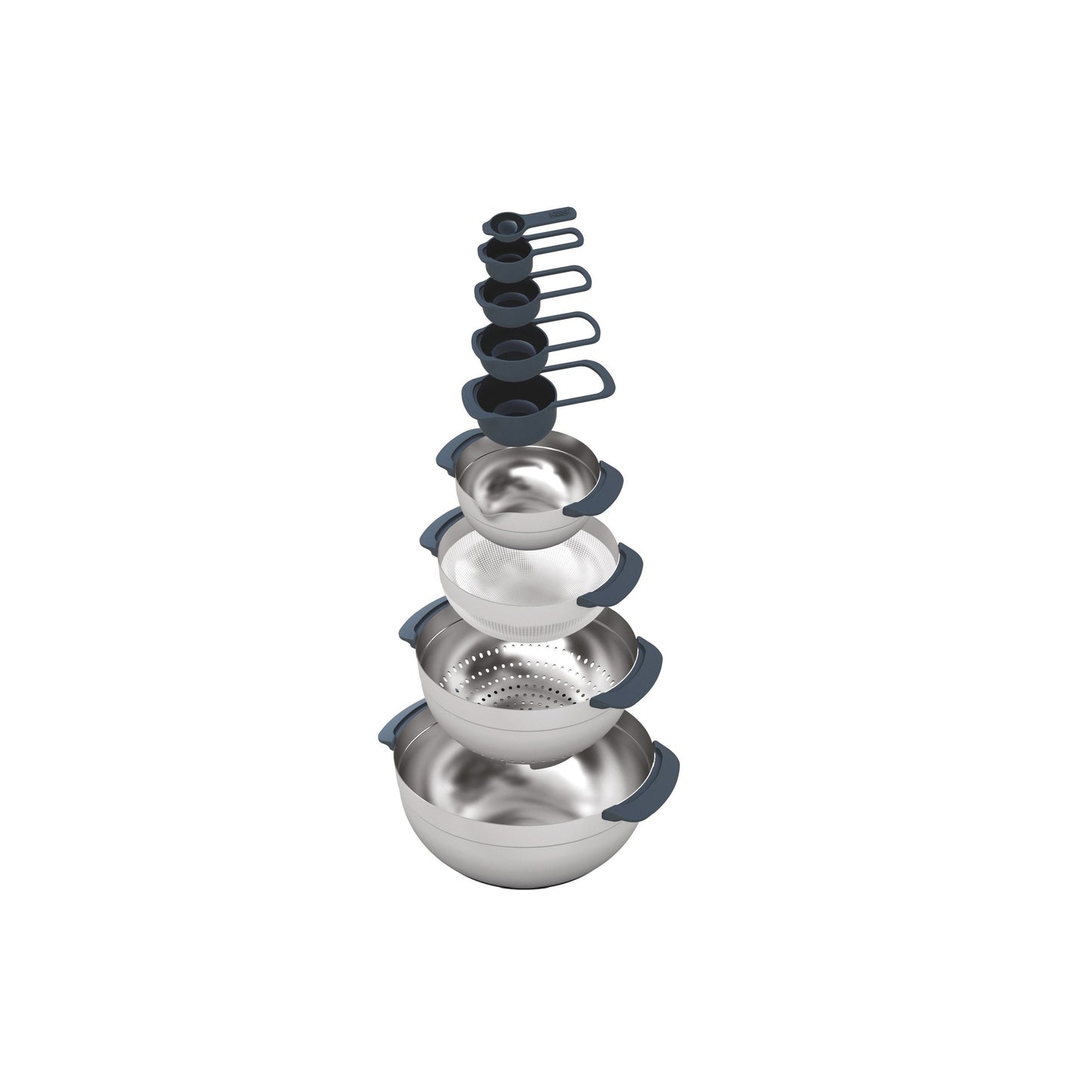 NEST 9PC STEEL FOOD PREPARATION SET