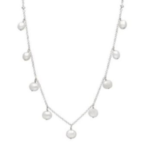 Antwerp Dangle Pearl By the Yard Necklace