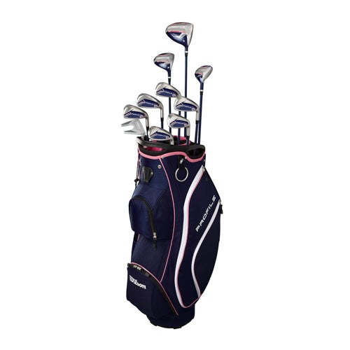 Ladies Profile Complete Golf Set w/ Cart Bag - Right Handed Petite
