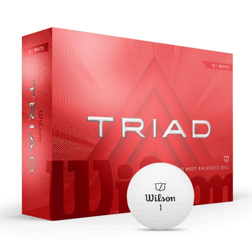 Wilson Staff Triad Golf Balls - 12 Balls