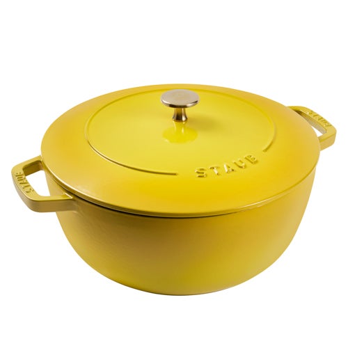 5.25qt Essential Cast Iron French Oven Citron