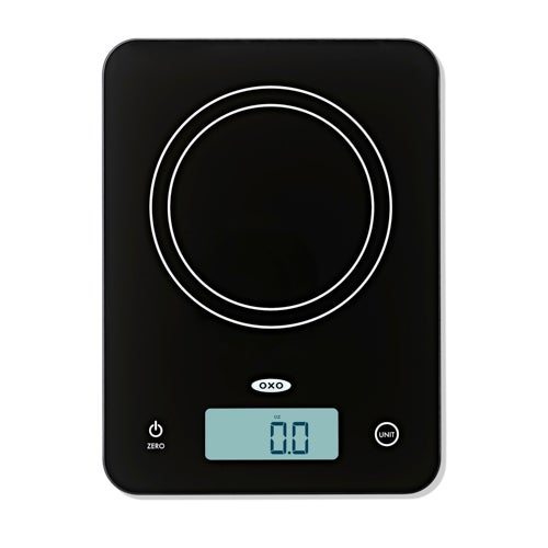 Good Grips Everyday Glass Food Scale Black