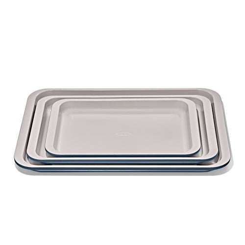 Good Grips 3pc NS Pro Ceramic Coated Metal Bakeware Set Storm Blue