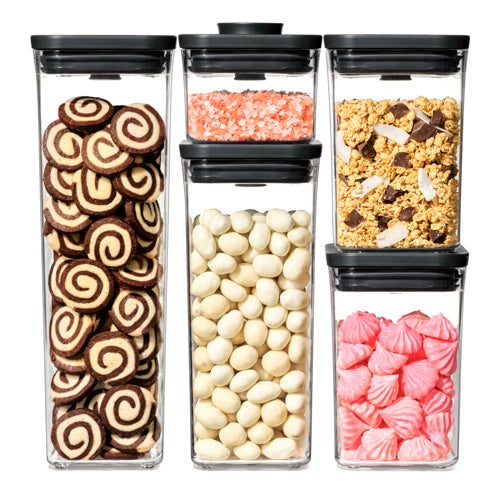 Good Grips 5pc POP Container Set Matte Black