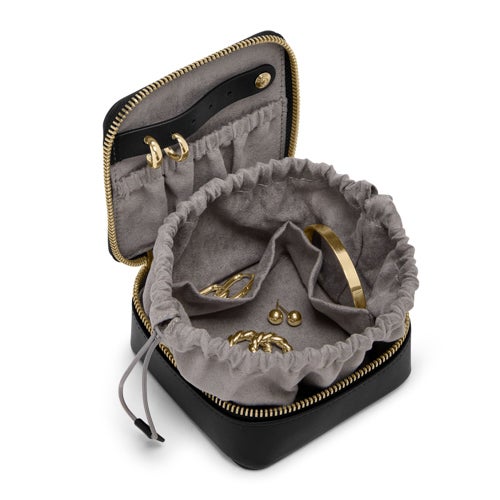 Belden Jewelry Case Black/Light Gold