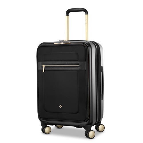 Mobile Solution 2 Expandable Carry-On Spinner Black