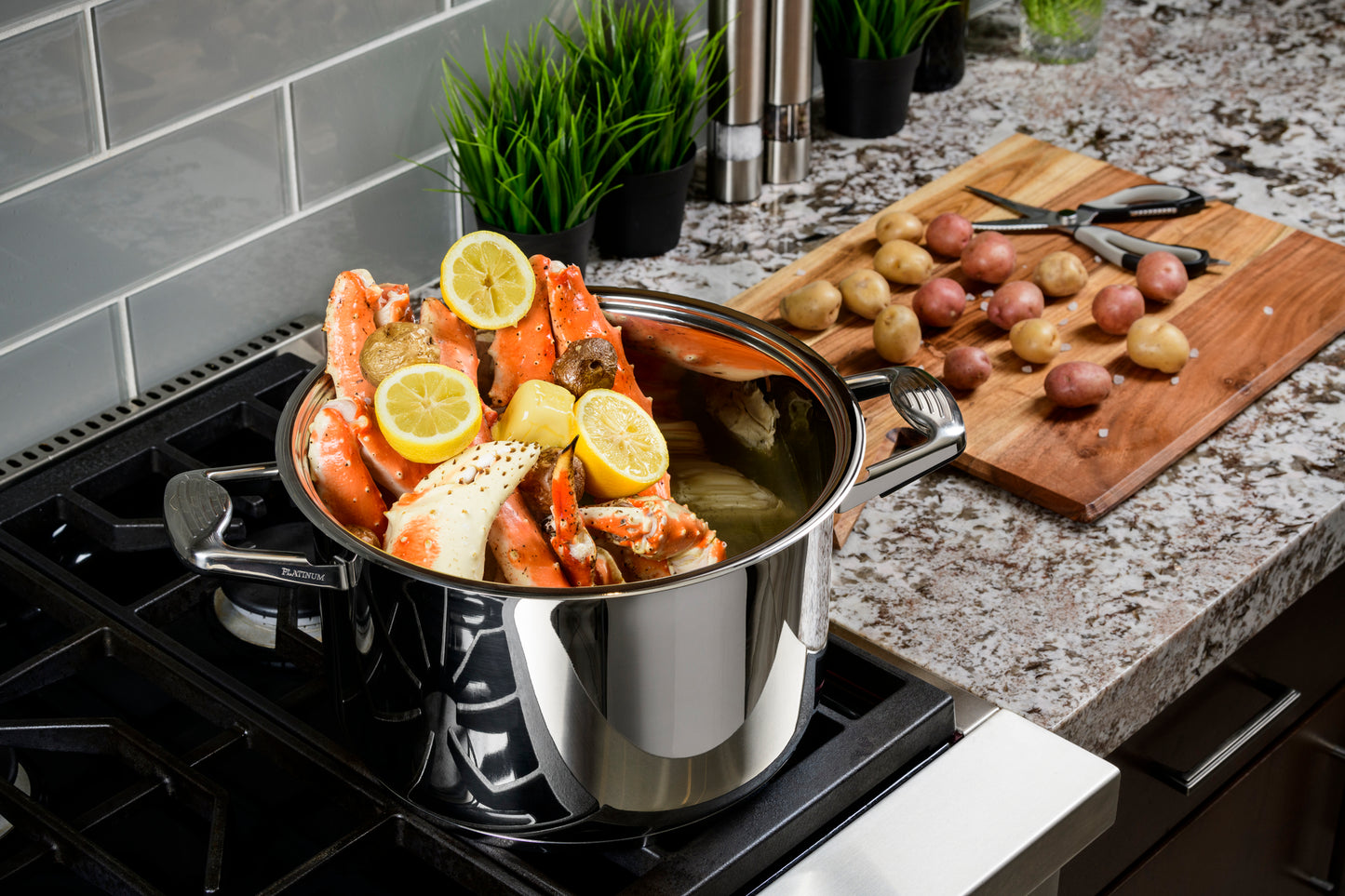 Platinum 12 qt Stock Pot & 20 qt Stock Pot
