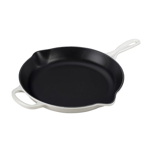11.75" Signature Cast Iron Skillet White