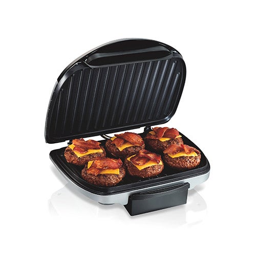Electric Indoor Grill w/ Nonstick Plates