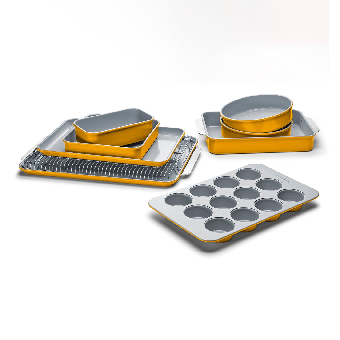11PC NON-TOXIC NONSTICK CERAMIC MEGA BAKEWARE SET