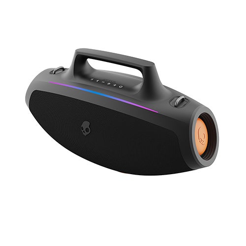 Barrel Waterproof Boombox Wireless Speaker Black