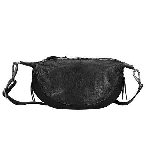 Crosby Leather Sling/Crossbody Black
