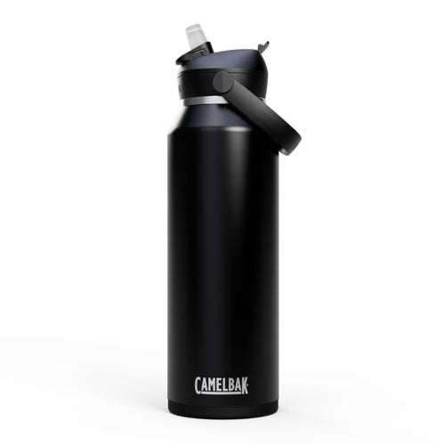 Thrive Flip Straw 40oz Stainless Steel Bottle Black