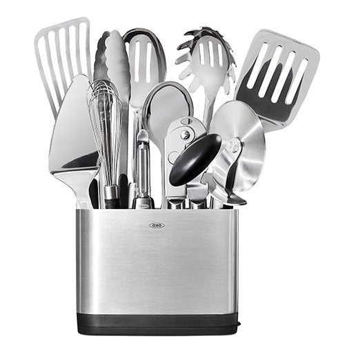 SteeL 15pc Utensil Set