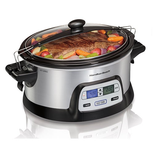 FlexCook 6qt Stay Or Go Slow Cooker