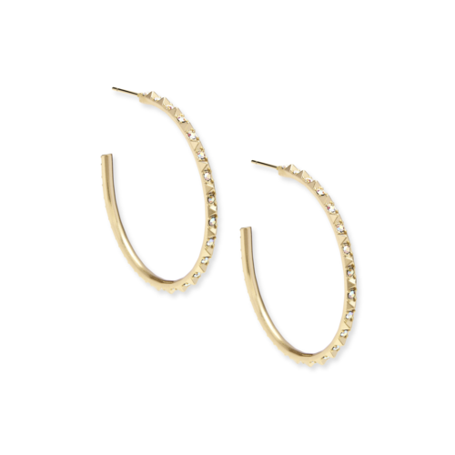 Kendra Scott Veronica Hoop Earrings in Gold