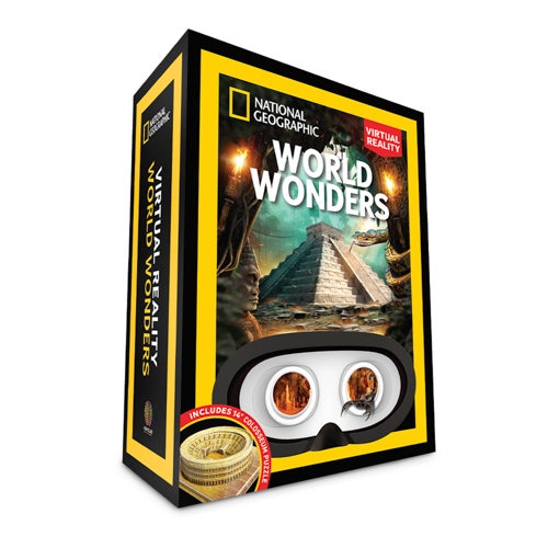 National Geographic Virtual Reality World Wonders Ages 8+ Years